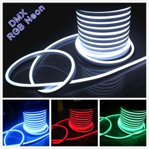 China festival decoration AC 110V flexible neon rope light 14*26mm IP67 soft tube light 120v supplier