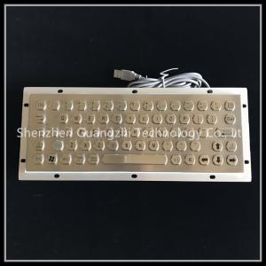 China Usb Interface Embedded Numeric Keypad Ip65 Waterproof Grade Metal Material on sale