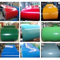 China Color Coated Prepainted Galvanized Cold Rolled Steel Strip PPGI DX51D SGCC on sale