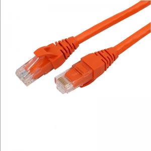 26AWG LSZH Jacket RJ45 Ethernet Cable , RJ45 Patch Cord Cat5 Cat6 Cat5E