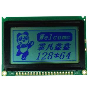 China Módulo da exposição de Dot Matrix Dot Matrix LCD, módulo reflexivo do painel do LCD de 2,64 polegadas supplier