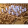 China Architectural Model of a Modern Urban Complex with Illuminated Buildings and Landscaped Features wholesale