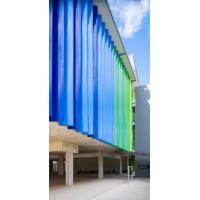 China Building Outdoor Aluminium Louvres Powder Coating Waterproof on sale