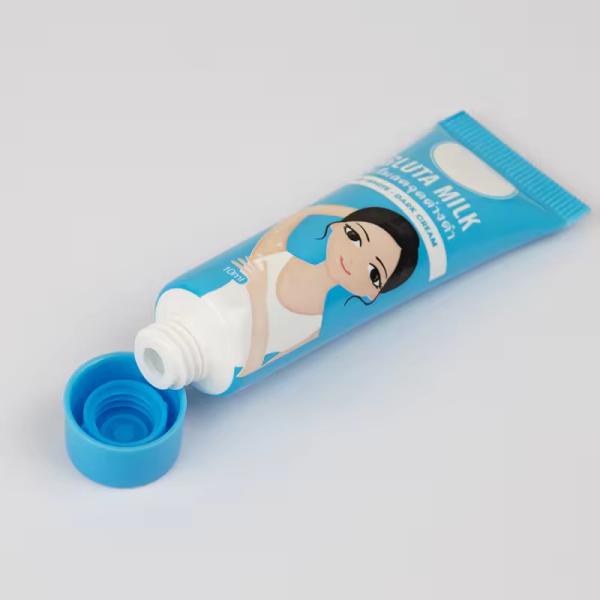 カスタムブルーシャンプーチューブ 50ML プラスチックラミネートチューブ 詰め替え可能