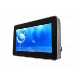 China Wall Mounted Digital Signage Displays 7'' Media Player USB Port SD Card Plug And Play supplier