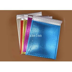 China Colored A4 Bubble Wrap Envelopes Copperplate Printing With 2 Sealing Sides supplier