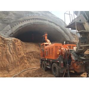 China O PLC controla o bombeamento robótico de Poweful do crescimento do pulverizador do alcance da máquina do Shotcrete por muito tempo - supplier