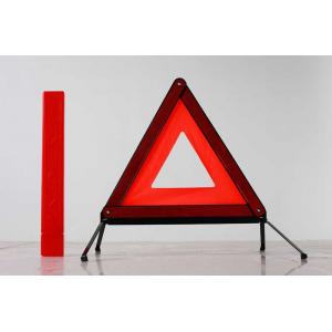China 43*43*43, AS / ABS / PVC DMV traffic signs for waterproof, magnetic car warning triangle supplier