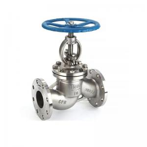 China High Pressure Flanged Globe Valve J41W-16p with Bypass-Valve Function and Water Media supplier