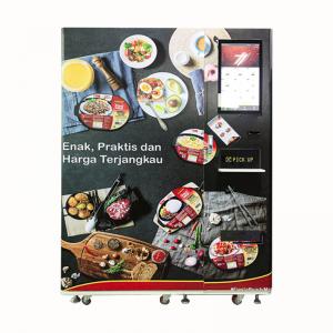 Automatic Coffee Vending Machine Led Touch Screen Hot Chip Vending Machine For Foods And Drinks