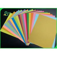 China 180gsm 210gsm Surface Smooth Colorful Cardboard Sheet For Making DIY Gift on sale