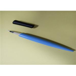 PP Plastic Waterproof Pencil Eyeliner , Blue Eyeliner Pencil 126.8mm Length