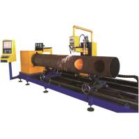 China 3 Axis CNC Pipe Cutting Machine Cutting Round Steel Pipes with High Precision on sale