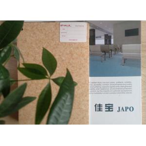 China Sanosol Treated Vinyl PVC Flooring , Vinyl Flooring Sheets Dynamic Perforation supplier