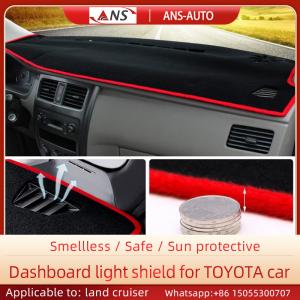 OEM Automotive Dashboard Covers Non Slip Car Dashboard Mat Toyota Land Cruiser