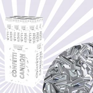 12 Pack Silver Slips Wedding Celebrations Party Confetti Cannon