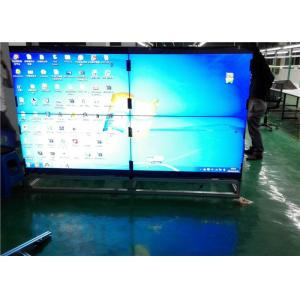 40" To 55" HD Indoor LED Video Wall Floor Stand With VGA / DVI / HDMI Signal