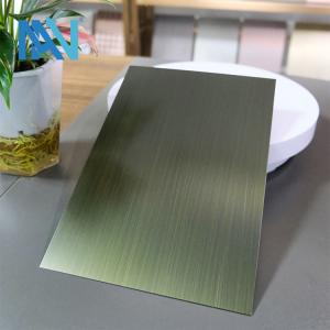 China Color Decorative Stainless Steel Sheet 304 316 316L Rose Gold Stainless Steel Plate supplier