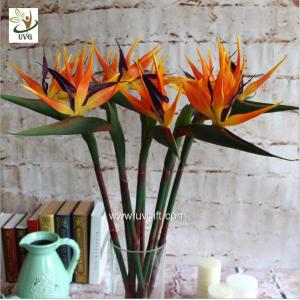 UVG FBP112 party decoration idea artificial flowers uk in orange bird of paradise for home garden landscaping