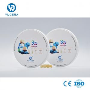 1200HV Yucera Dental Implant Zirconia Abutment For Lab 3D Pro