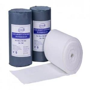 China Eco Customerization Wound Dressing Roll Pure Cotton Medical Gauze supplier