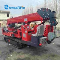 China 12 Ton Mobile Mini Spider Crawler Crane For Construction Projects on sale