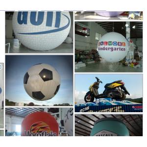 0.18mm PVC Giant Inflatable Balloon Hot Air Balloon For Advertising