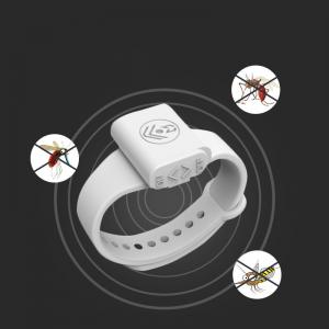 China Smart Kids Cool Ultrasonic Mosquito Repellent Silicone Anti Bracelet watch supplier