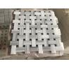 China High Quality Marmara Equator White Marble Hexagon Stone Mosaic Tile/stone mosaic wholesale