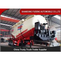 China 3 axles Dry Bulk Trailer Powder Cement Tanker Semi Trailer With 25ton-40ton on sale