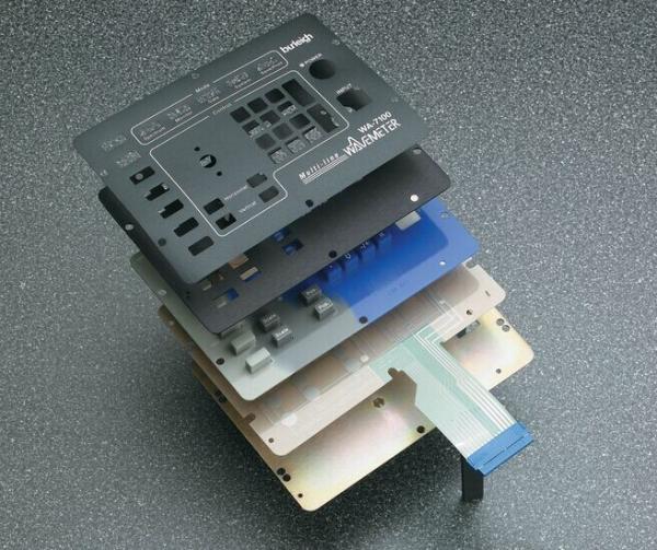 Wavelength Meter Membrane Keypad with Rubber Keypad | LTMS009
