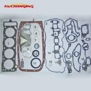 China 22R/RE/REC ASBESTOS full set for TOYOTA engine gasket 04111-35020 04111-35044 50099200 on sale 