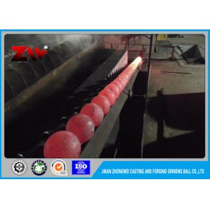 China Hot rolling forged grinding ball & Forging and Casting in gold mines HRC 58-63 supplier