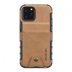 China OEM Magnetic Clasp Phone Case Scratchproof Credit Card Phone Case Iphone 12 Pro supplier