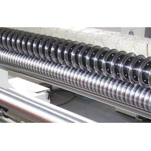 China 二重に腕の粘着テープの切り開く巻き戻すこと機械120M/Minを作る wholesale