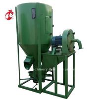 China 2 Tons Livestock Poultry Feed Machine Vertical Type Feed Mixer And Grinder Machine Emily on sale