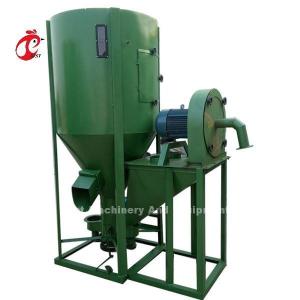 2 Tons Livestock Poultry Feed Machine Vertical Type Feed Mixer And Grinder Machine Emily