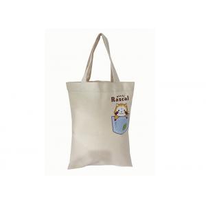 China Printed reusable Eco Tote Bag Standard Size Eco Choice Cotton Canvas Shopper supplier