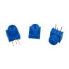 China 3386P-1-103 10K 1k 2k 5k 10k 20k 0.5W 1/2W PC Pins Through Hole Trimmer Potentiometer Cermet 1 Turn Top Adjustment wholesale