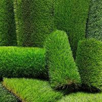 China PP Mesh Artificial Lawn Grass on sale