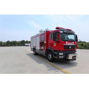 9 Person Foam Fire Truck Length 8800 X 2520 X 3700 AP40 Compressed Air Fire Rescue Vehicles