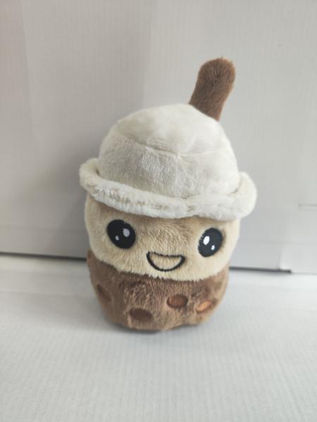 Recording and Repeating Bubble Tea Plush Toy Electronic Toy Functional toy best gift for kids