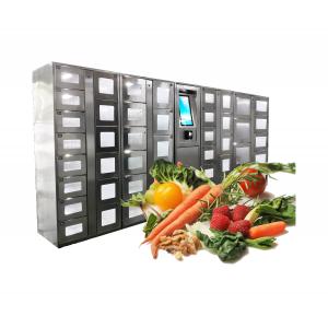 240V Multi UI Vending Locker Machine Remote Control For Fresh Vegetable Fruits