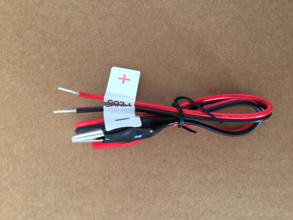 Red / Black Alligator Test Clip Wires Solderless Breadboard Jumper Wire Kit