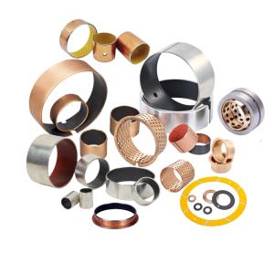 China CUSN6 / CUSN8 - Bronze Bearing Rolled Self Lubricating Plain Bearing | Dry Sliding Bearing Gerollte Trockengleitlager wholesale