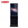 Horizontal Vertical Floor Standing LCD Advertising Player Usb Digital Signage