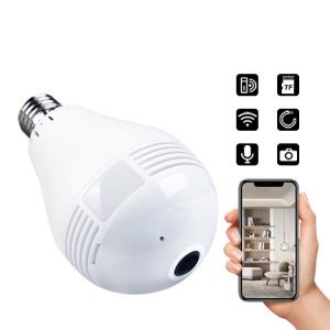 1080P Spy Light Bulb Hidden Camera Wifi With Audio E27 Lamp Holder