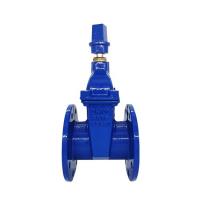 China DN100 F4 Soft Seal Gate Valve Z45X Copper Gland Resilient Seat Gate Valve on sale