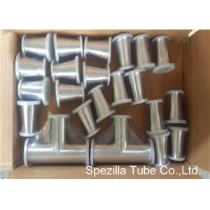 China Válvulas sanitárias e encaixes de TP316L 1/2” - 4 extremidades transversais de diminuição de aço inoxidável do T supplier