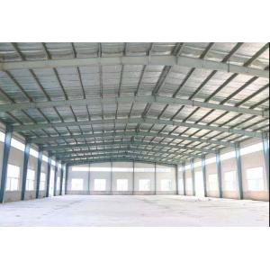 China Pre Engineered Steel Buildings / Clean Span Steel Frame Structure Warehouse supplier